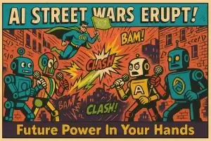 AI Street Wars - Tech Giants Engage in Lyrical Warfare as Industry Tensions Escalate