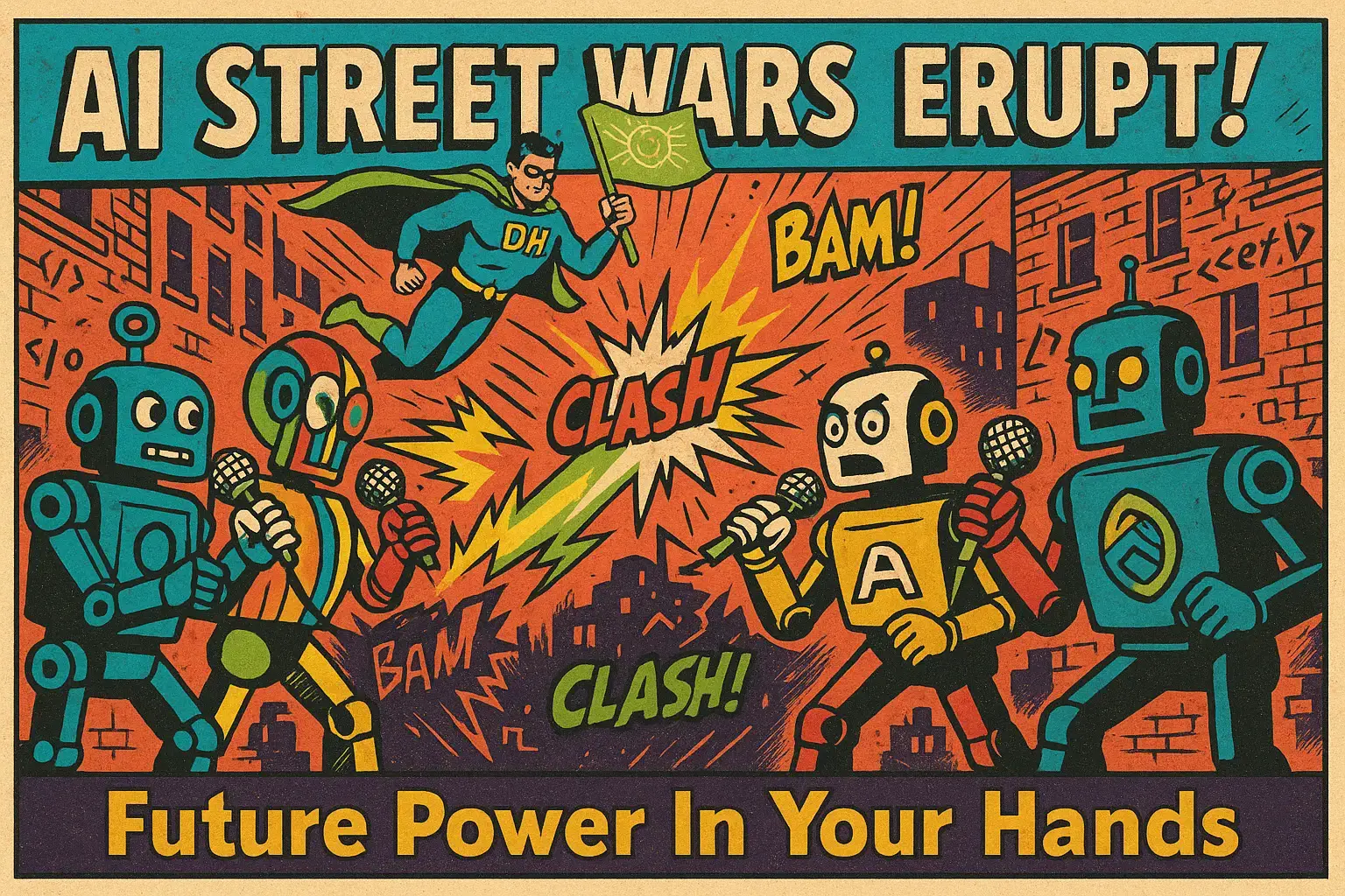 AI Street Wars - Tech Giants Engage in Lyrical Warfare as Industry Tensions Escalate